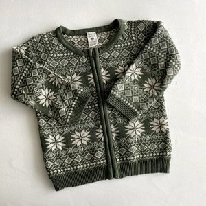 kate quinn zipper sweater cardigan 12-18m